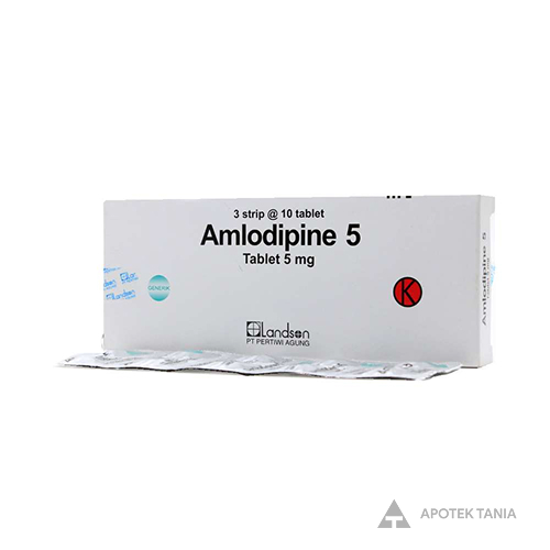 AMLODIPIN 5 MG TAB Apotek Tania