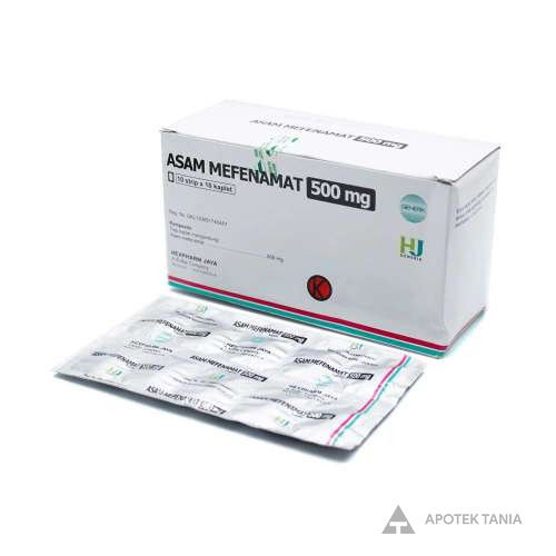 ASAM MEFENAMAT 500 MG TABL GEN Apotek Tania