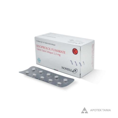 BISOPROLOL 2.5 MG TABLET GEN Apotek Tania