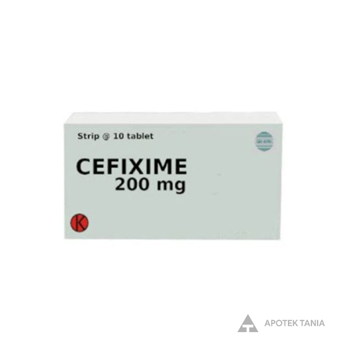 CEFIXIME 200 MG GENERIK Apotek Tania