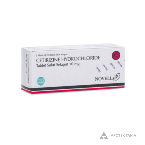 CETIRIZINE 10 MG TABLET (GEN) Apotek Tania