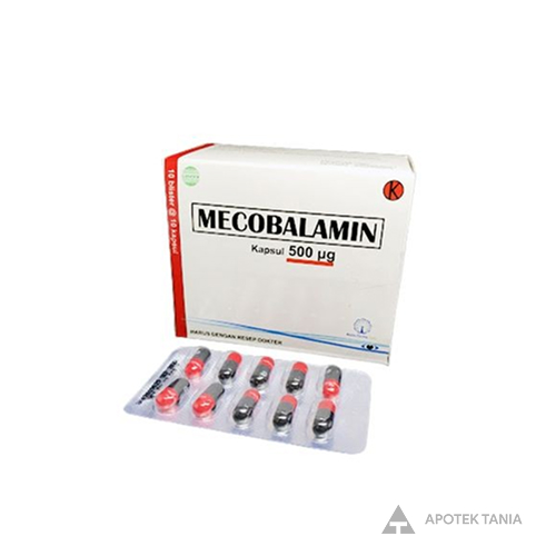 MECOBALAMIN 500 MCG CAPSUL GEN Apotek Tania