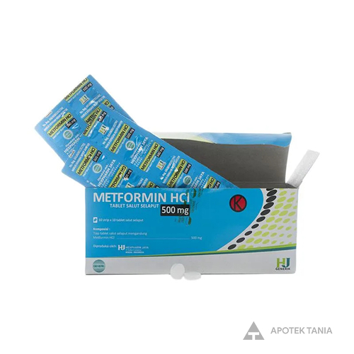 METFORMIN 500MG TAB GENERIK, Apotek Tania