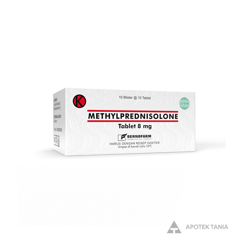 METHYLPREDNISOLONE 8 MG TABLET Apotek Tania