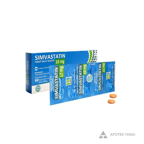 SIMVASTATIN 10 MG TAB ISI 100 Apotek Tania