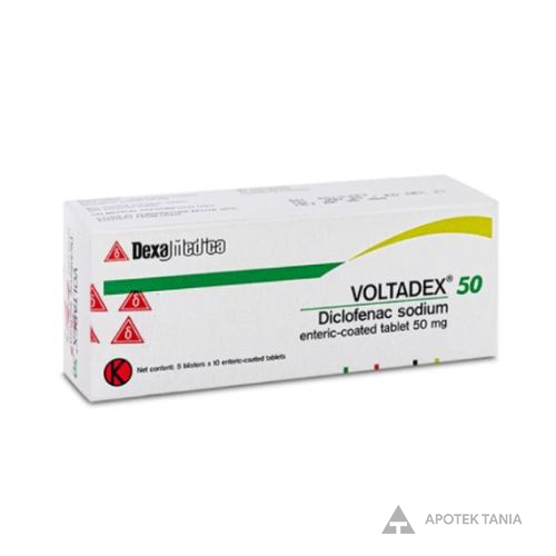 VOLTADEX 50 MG TABLET Apotek Tania