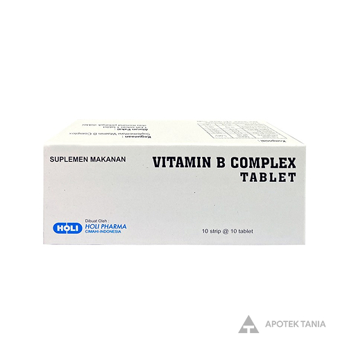 VIT B COMPLEX TABLET APOTEK TANIA