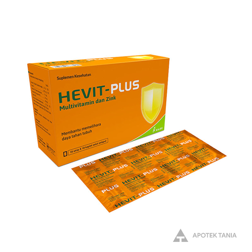 Suplemen HEVIT PLUS ZINC Apotek Tania